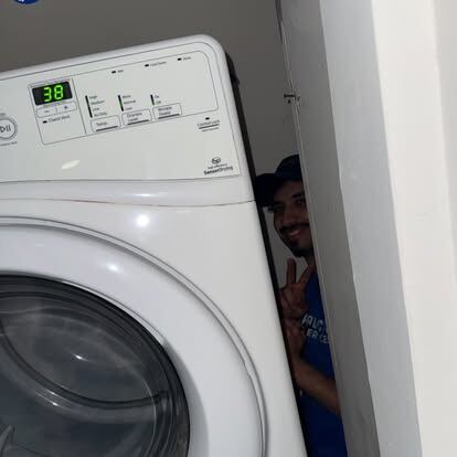 can a dryer vent be too long: a residential dryer and vent connection during an AirDuctVet appointment
