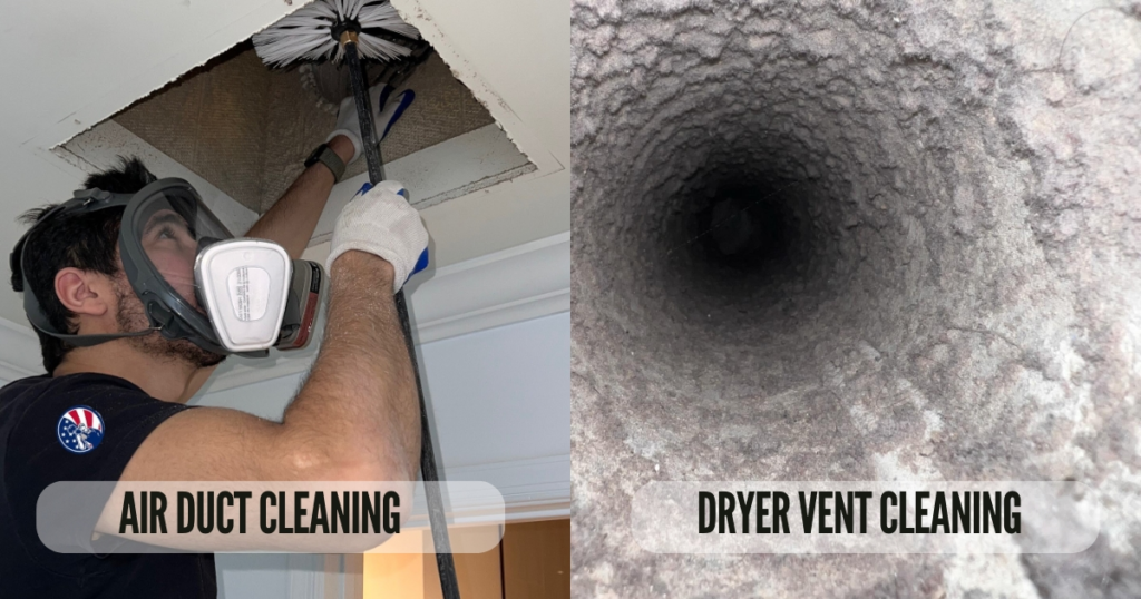 air duct and dryer vent cleaning cost