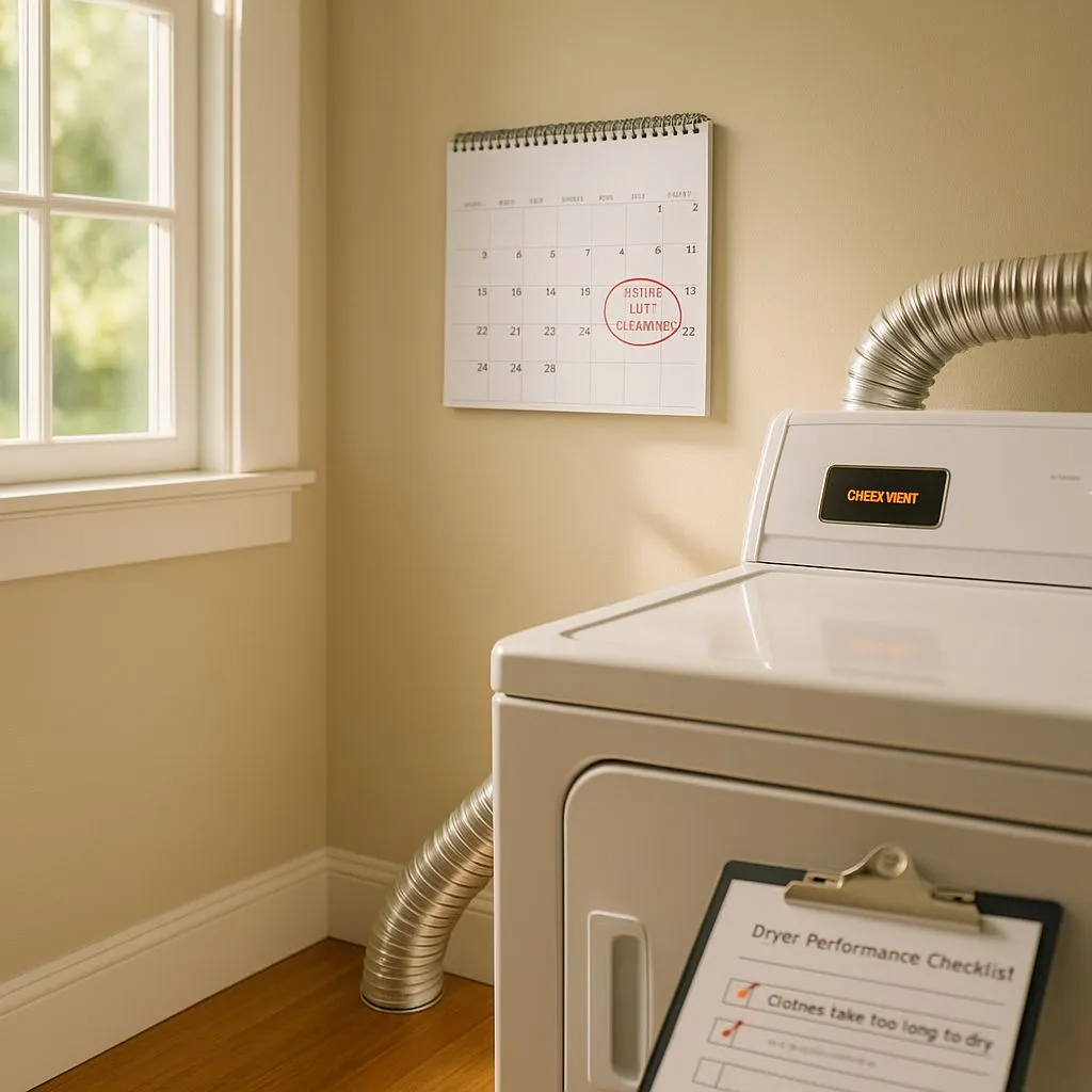 how often dryer vent cleaning in alexandria
